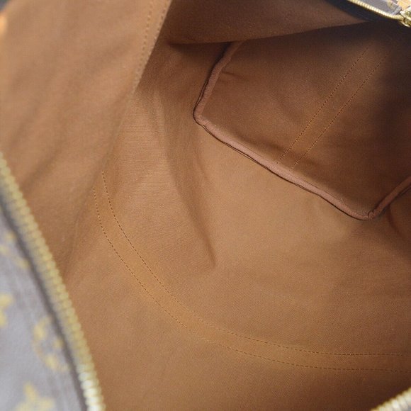 Louis Vuitton Travel Bag Keepall Bandouliere 55 Brown Monogram. - Picture 7 of 8